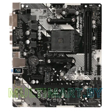 Материнская плата ASRock AB350M-HDV R4.0